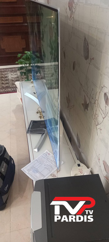 علت جدا شدگی صفحه تلویزیون